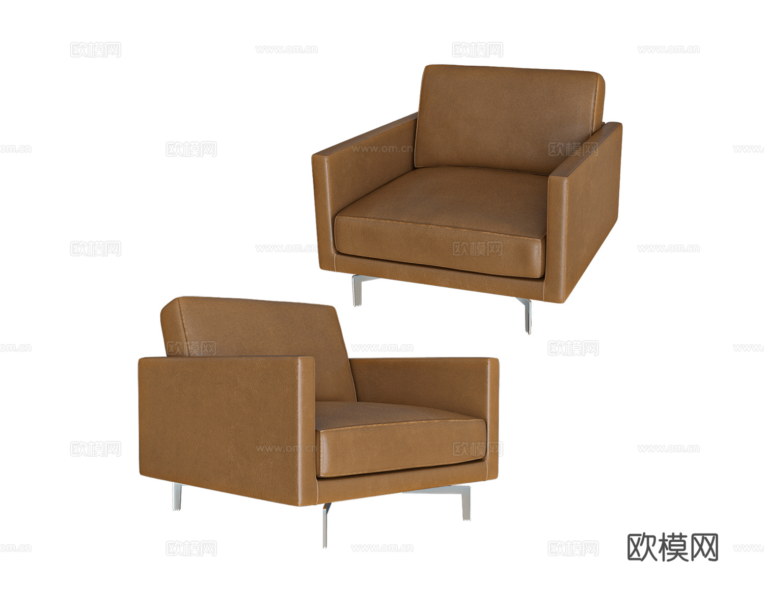 Doimo Salotti 单人沙发3d模型下载
