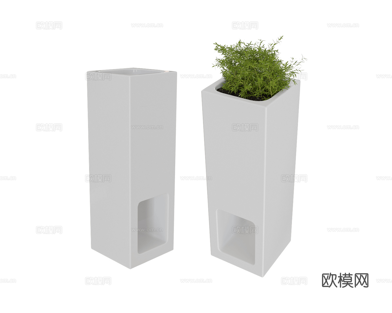 Serralunga 花盆3d模型下载