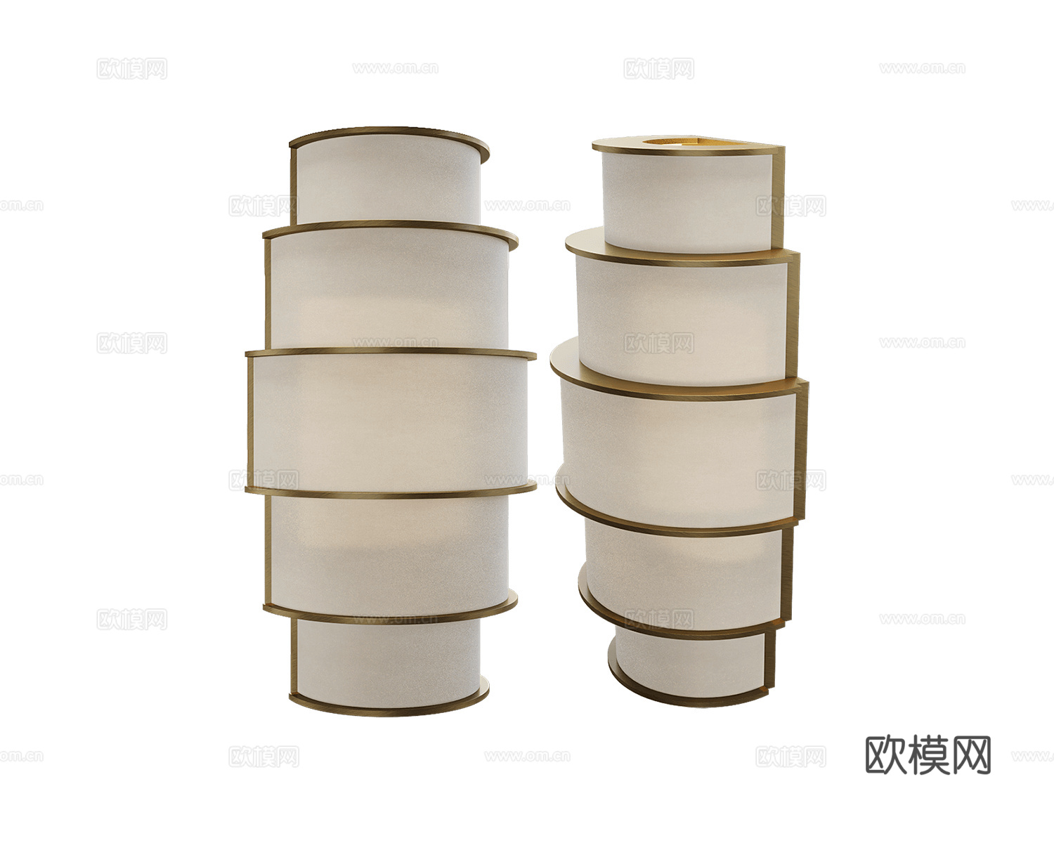 CPRN HOMOOD 意式壁灯3d模型下载