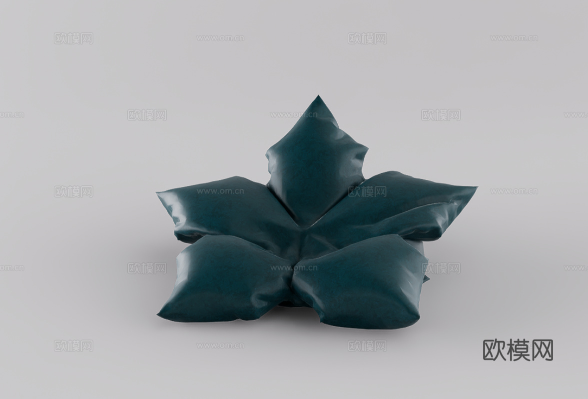 懒人沙发su模型