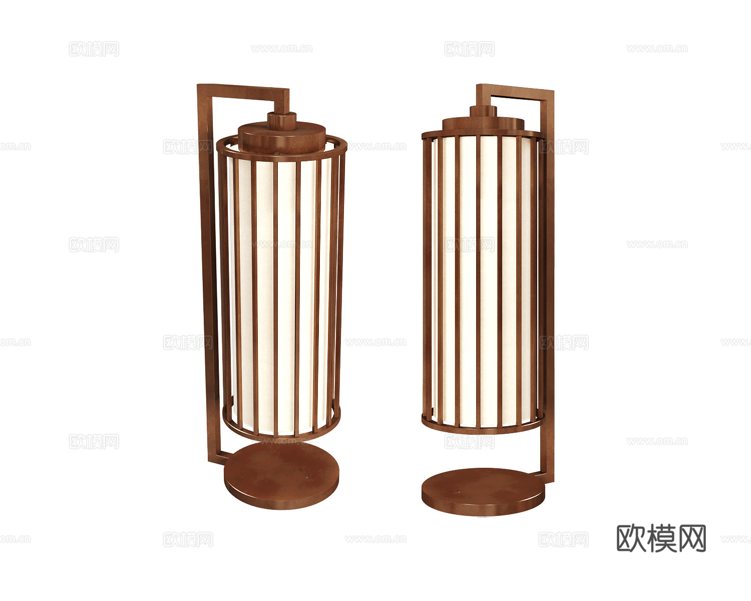 CPRN HOMOOD 新中式台灯3d模型下载