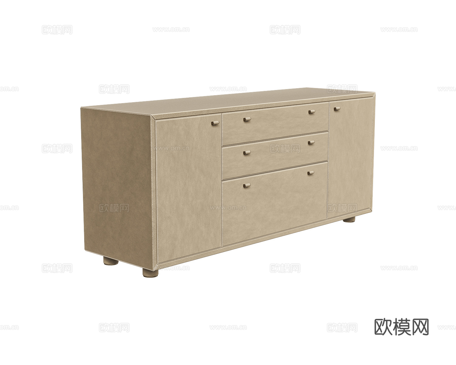 Polflex 意式斗柜3d模型下载（渲染图3）