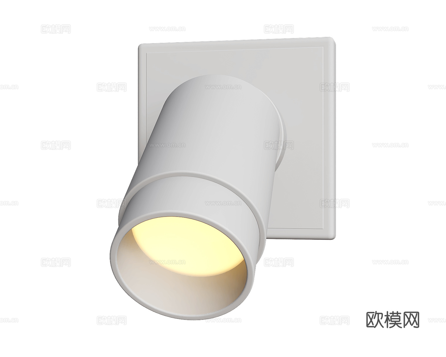 Jung 壁灯3d模型下载（渲染图2）