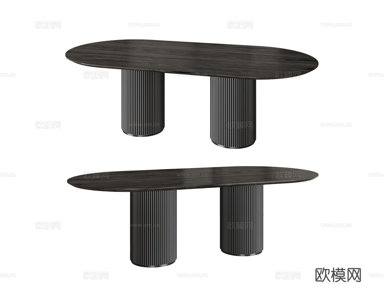 KRISTIE 餐桌3d模型下载