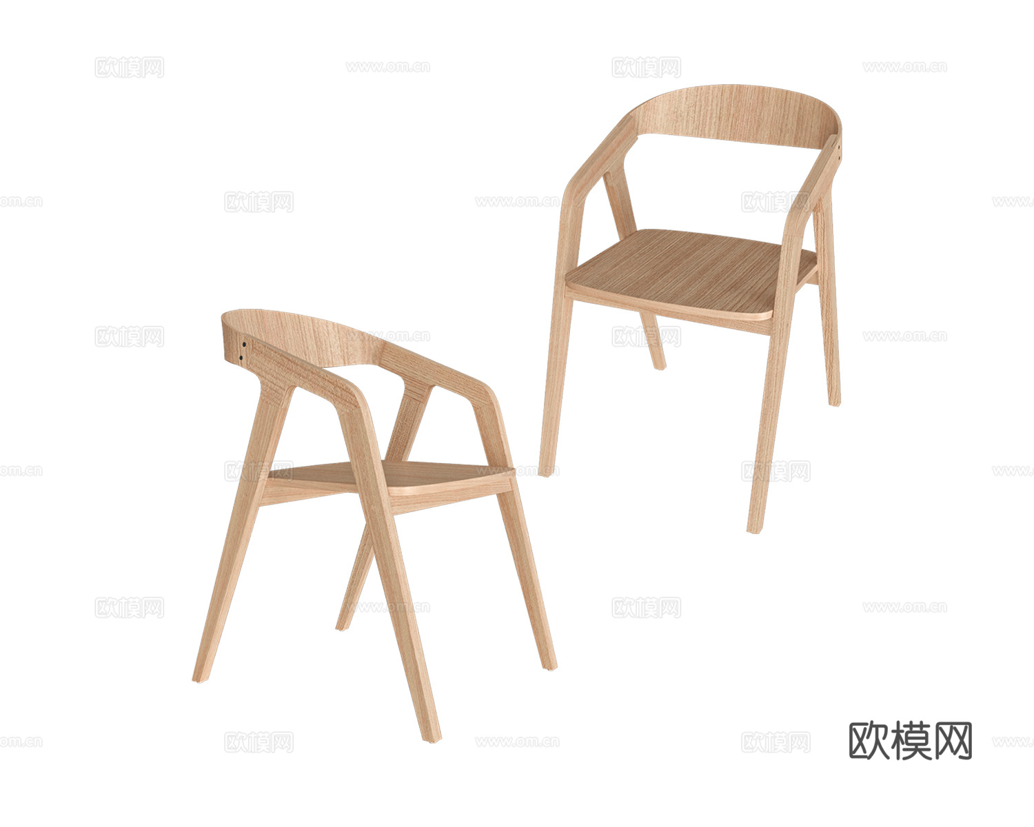 DIZA Collective 餐椅3d模型下载