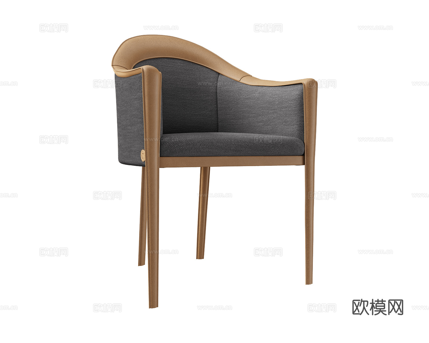 CPRN HOMOOD 意式餐椅3d模型下载