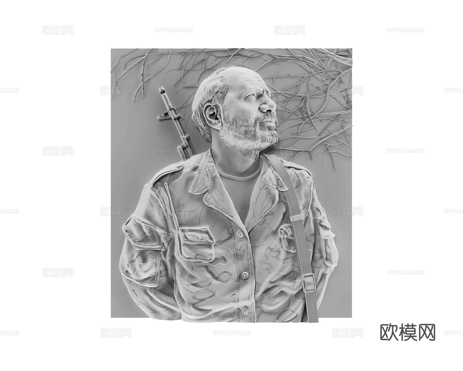 Wall Deco 雕塑壁画 挂画3d模型下载