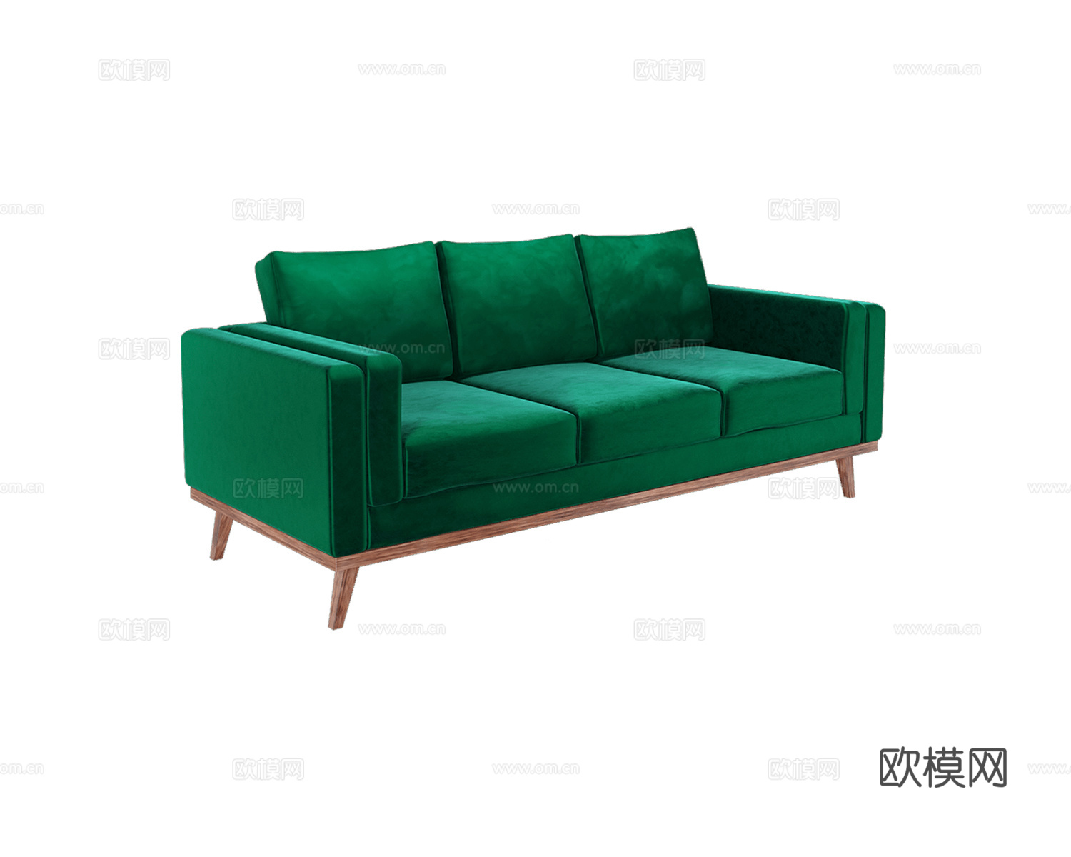 Scandicsofa 三人沙发3d模型下载（渲染图2）