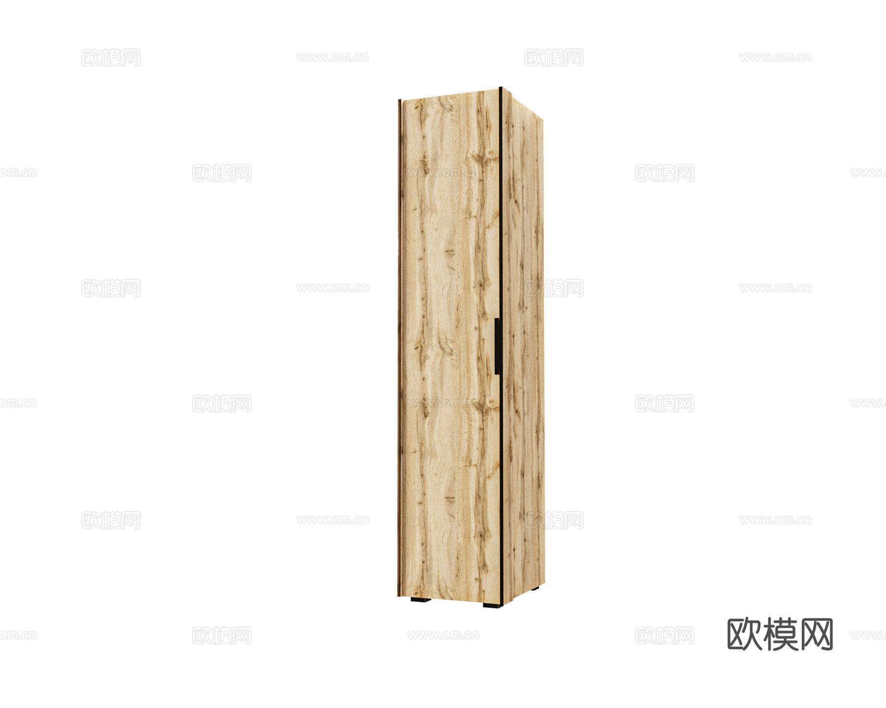 Комфорт Мебель 原木衣柜3d模型下载