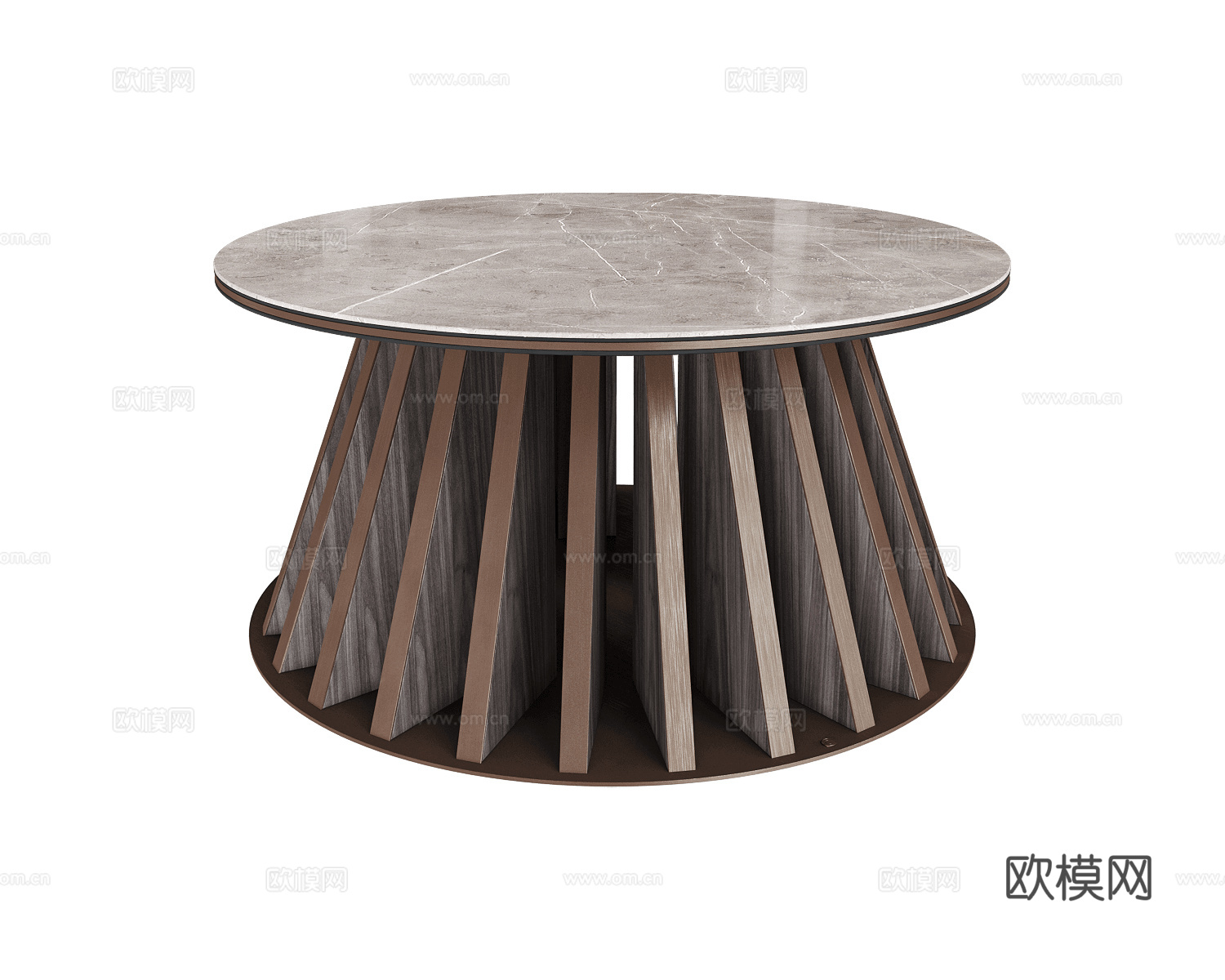 CPRN HOMOOD 意式圆餐桌3d模型下载