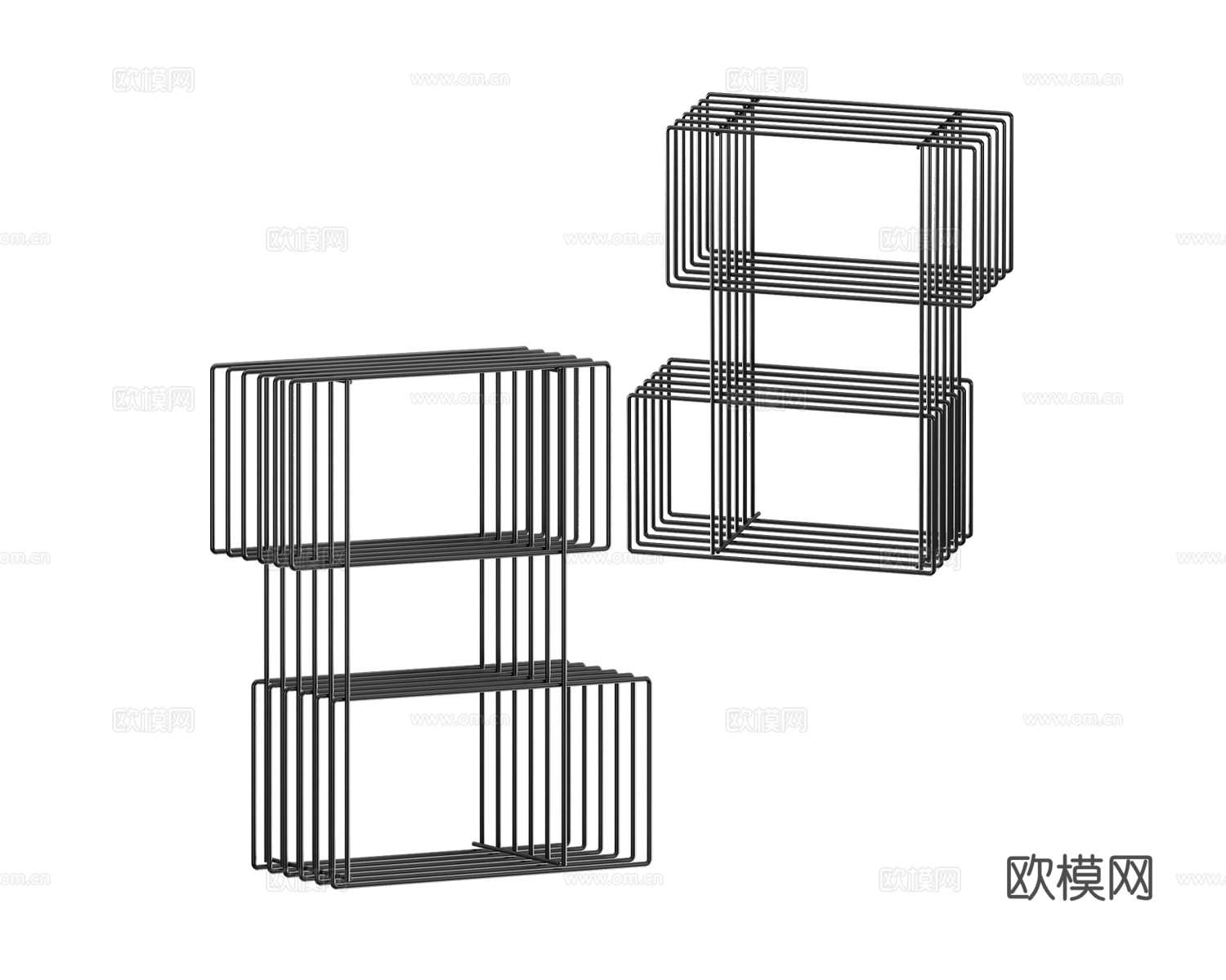 B&T Design 角几3d模型下载