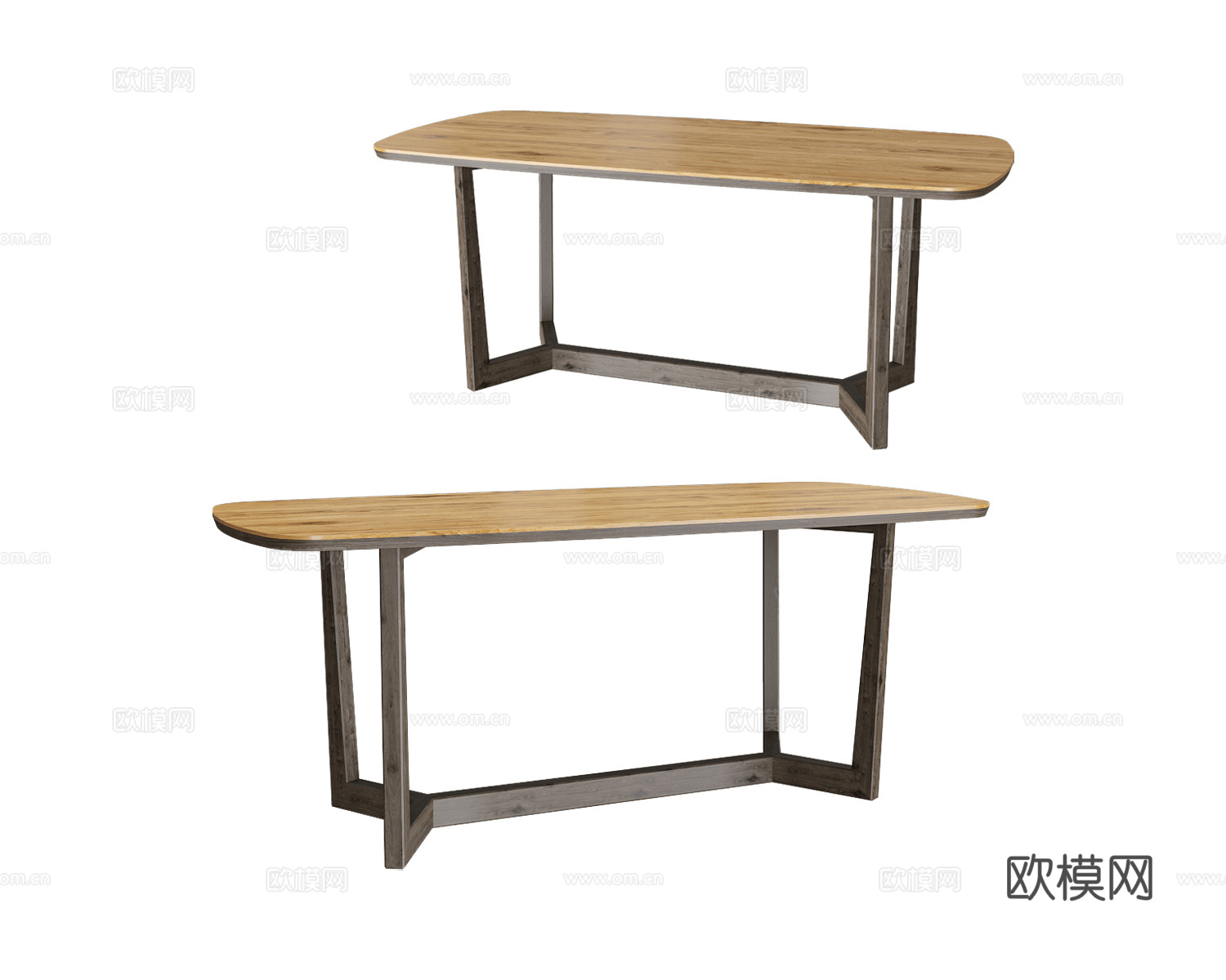 KRISTIE 餐桌3d模型下载