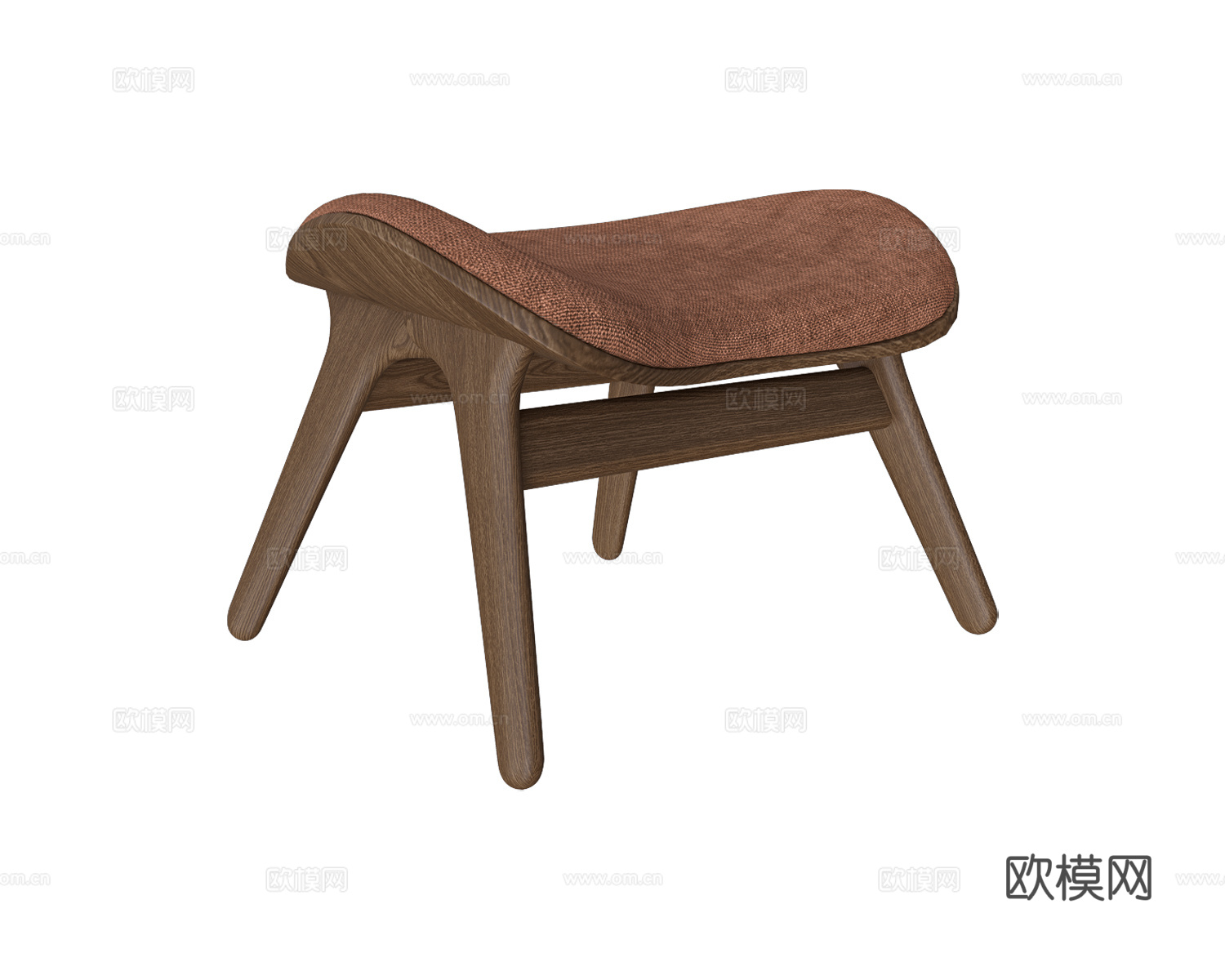 UMAGE 中古风妆凳3d模型下载