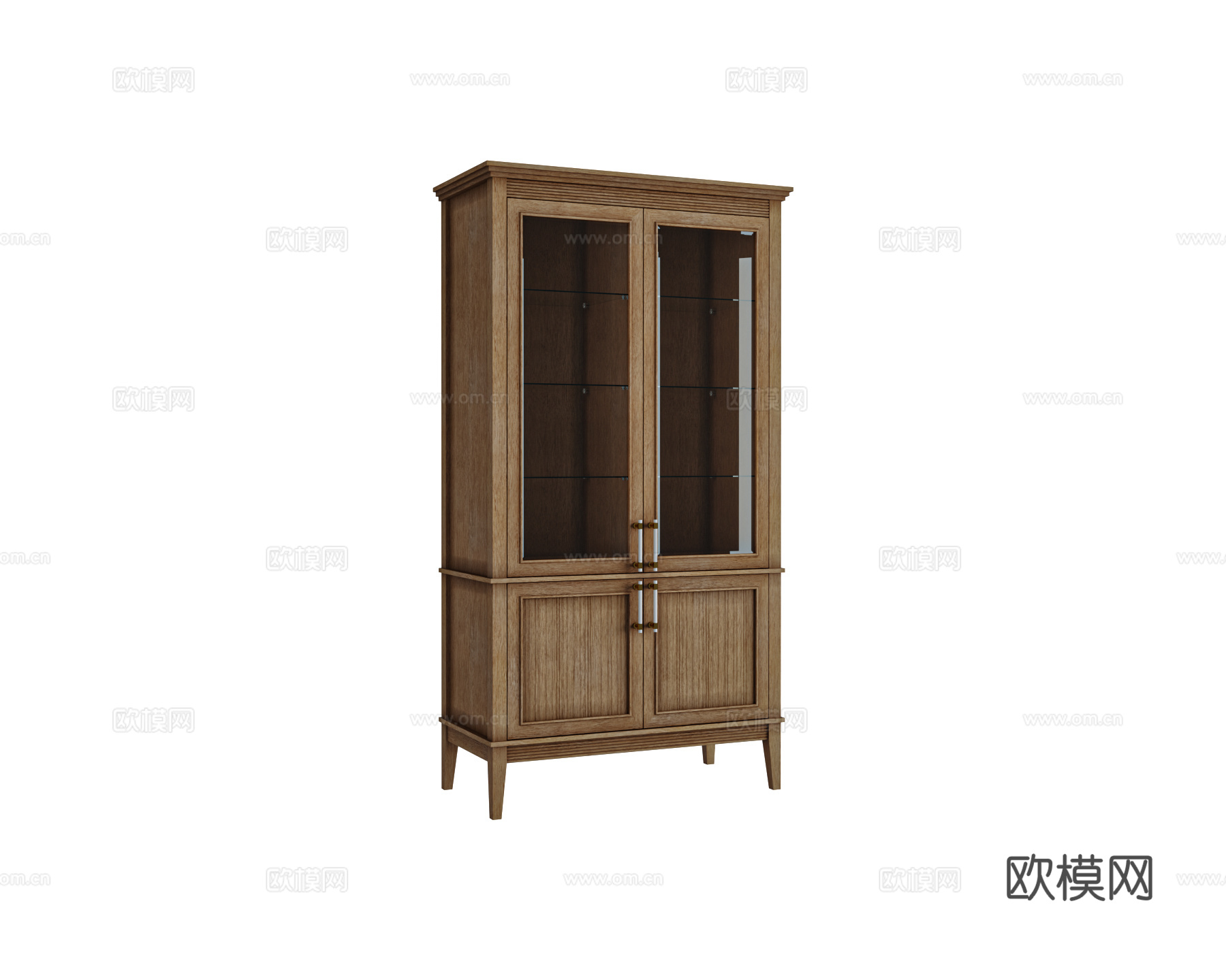 Gramercy Home 美式酒柜3d模型下载