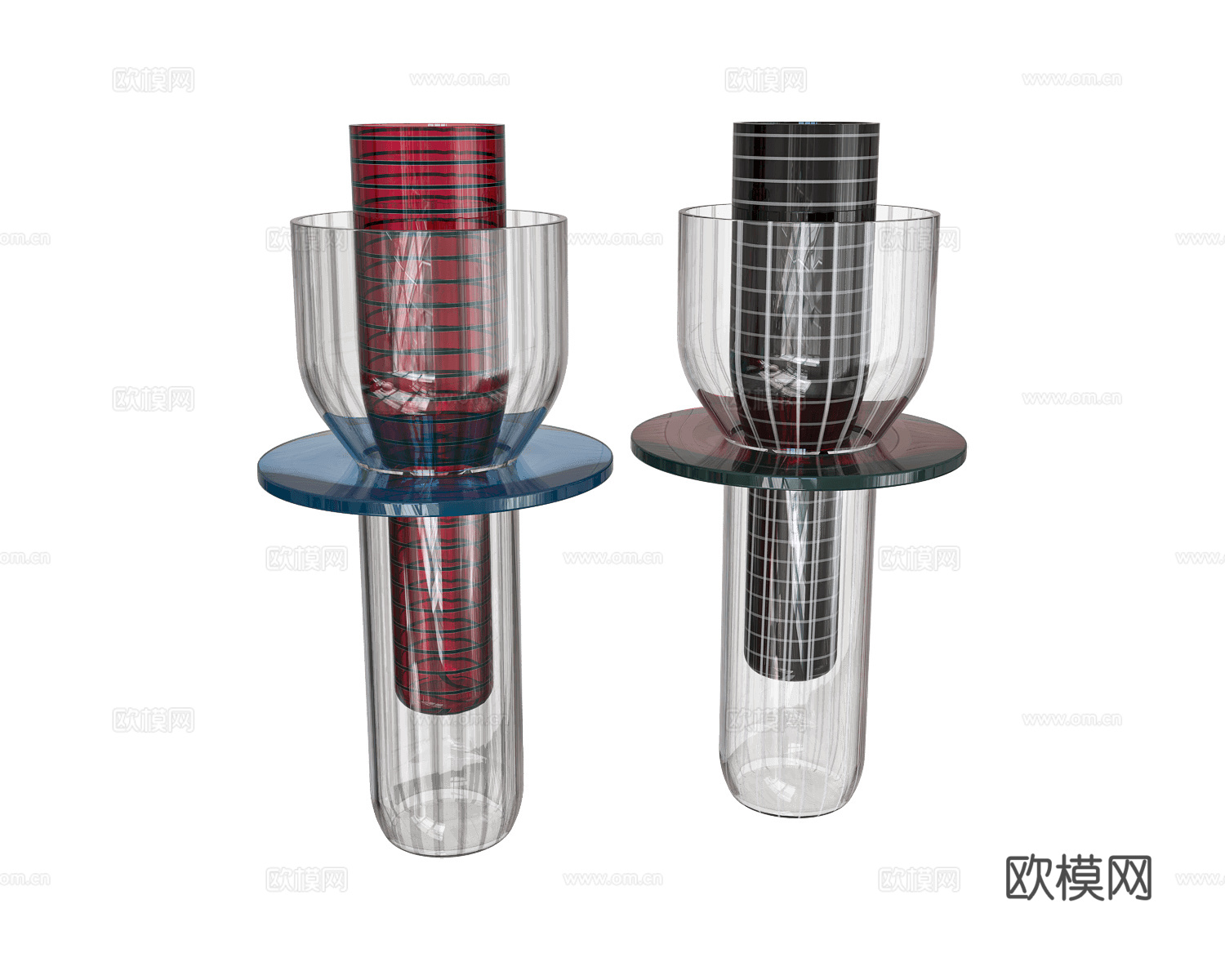 La Chance 摆件花瓶3d模型下载