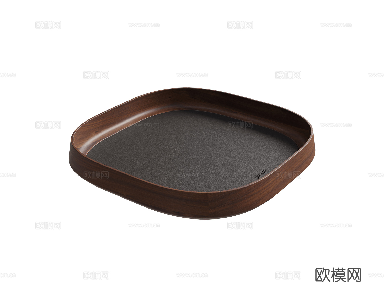 Porada 中古风托盘3d模型下载（渲染图2）