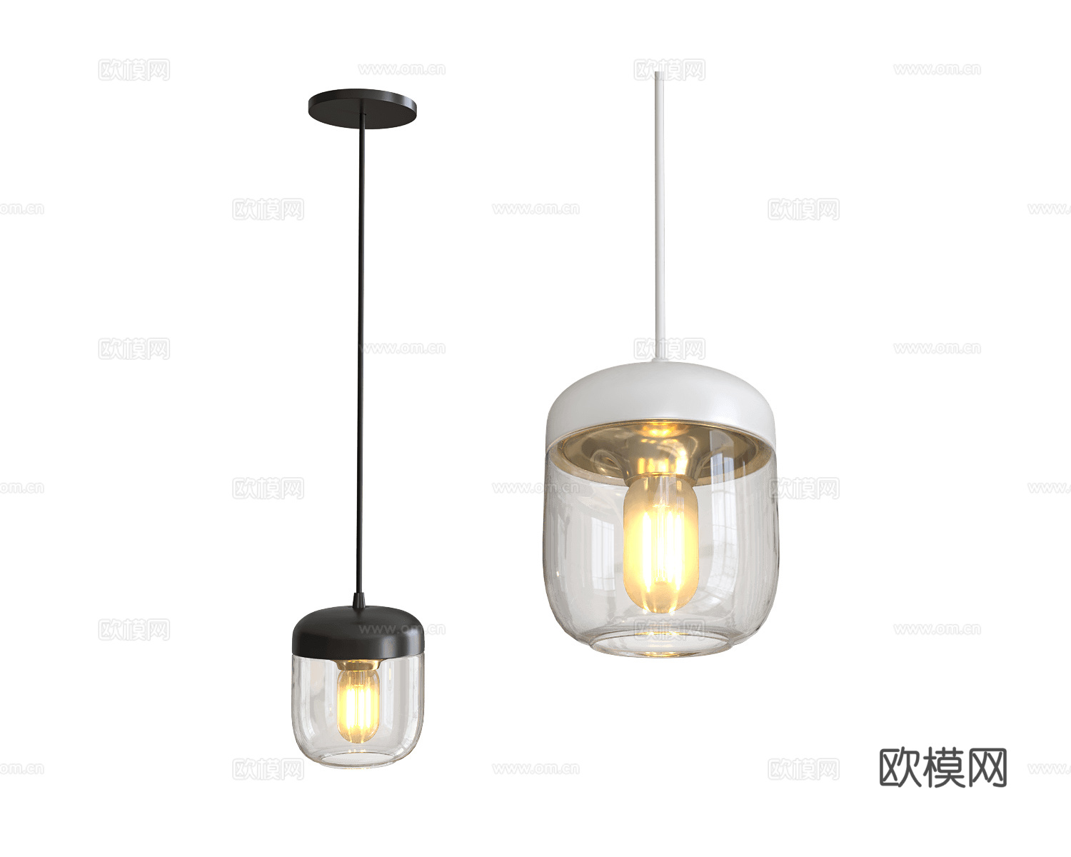 UMAGE 小吊灯3d模型下载