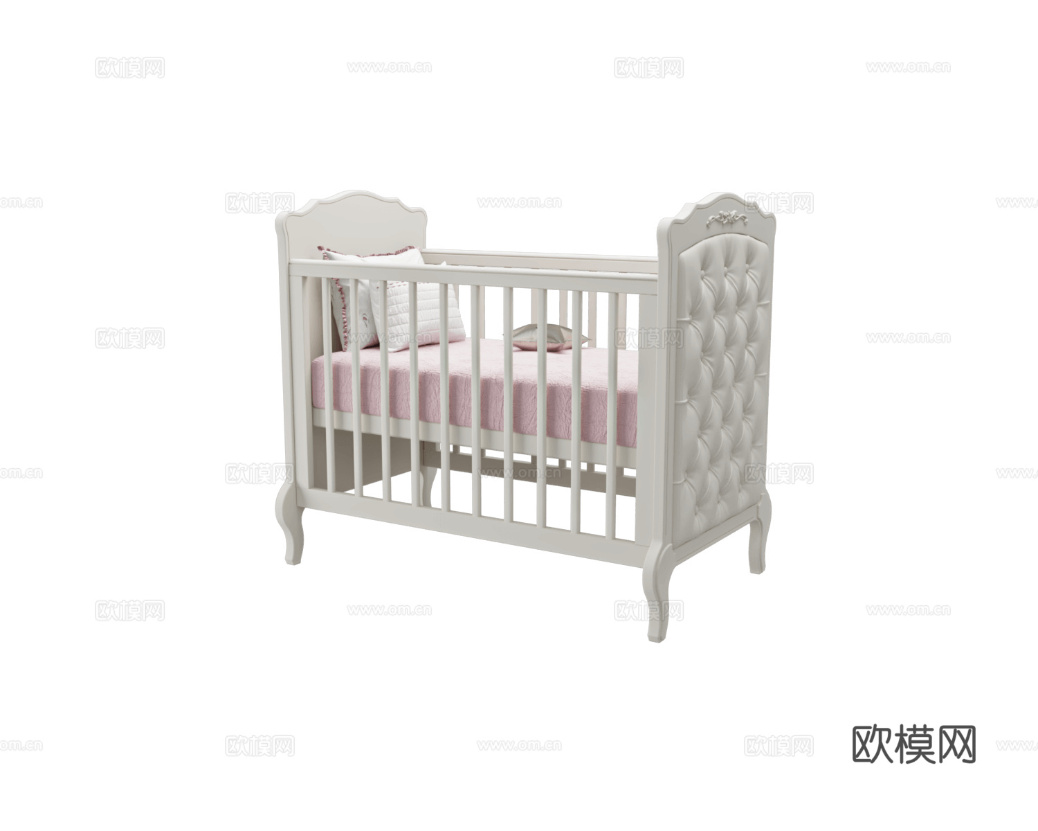 Sophie Store 美式婴儿床3d模型下载