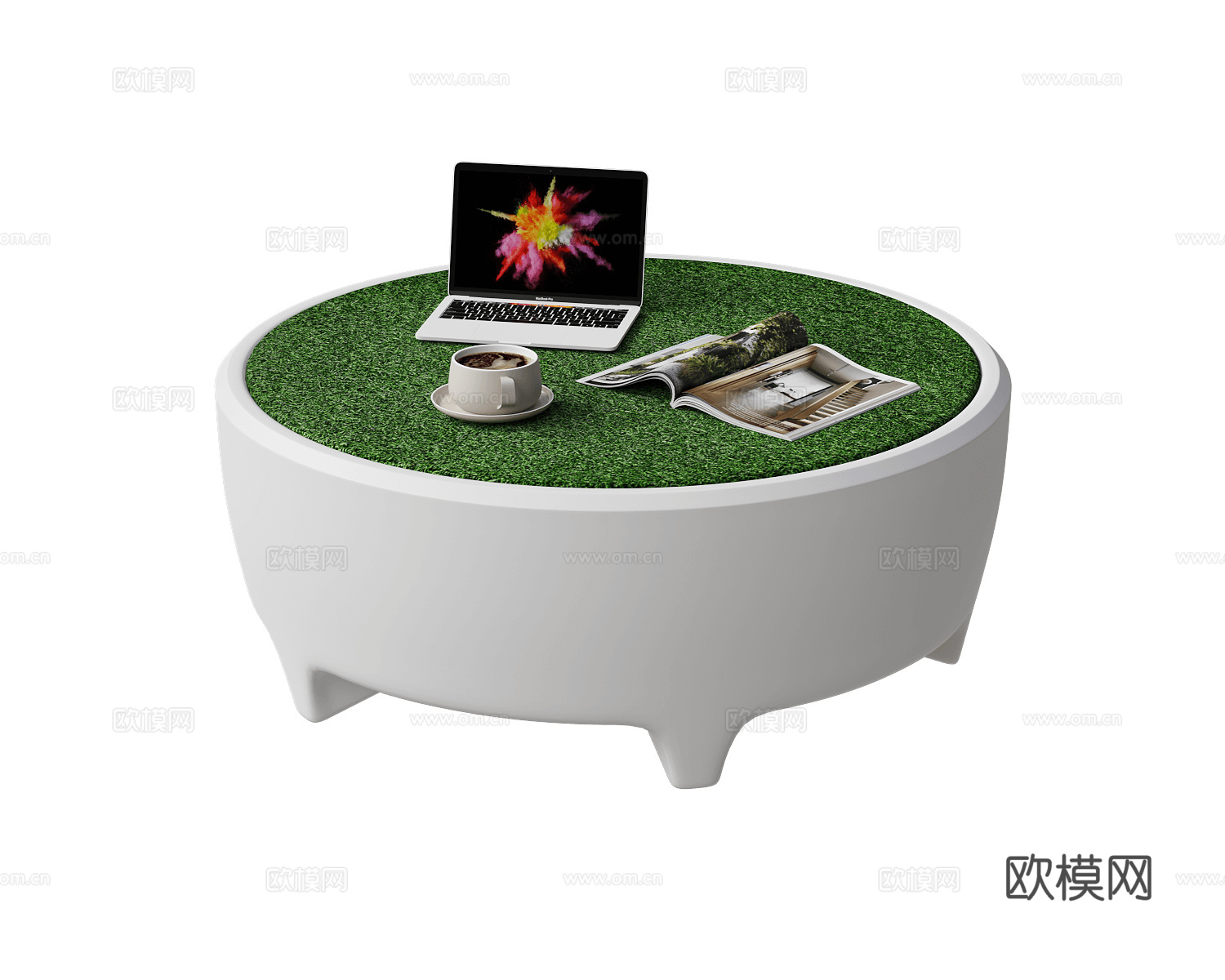 Serralunga 娱乐茶几3d模型下载