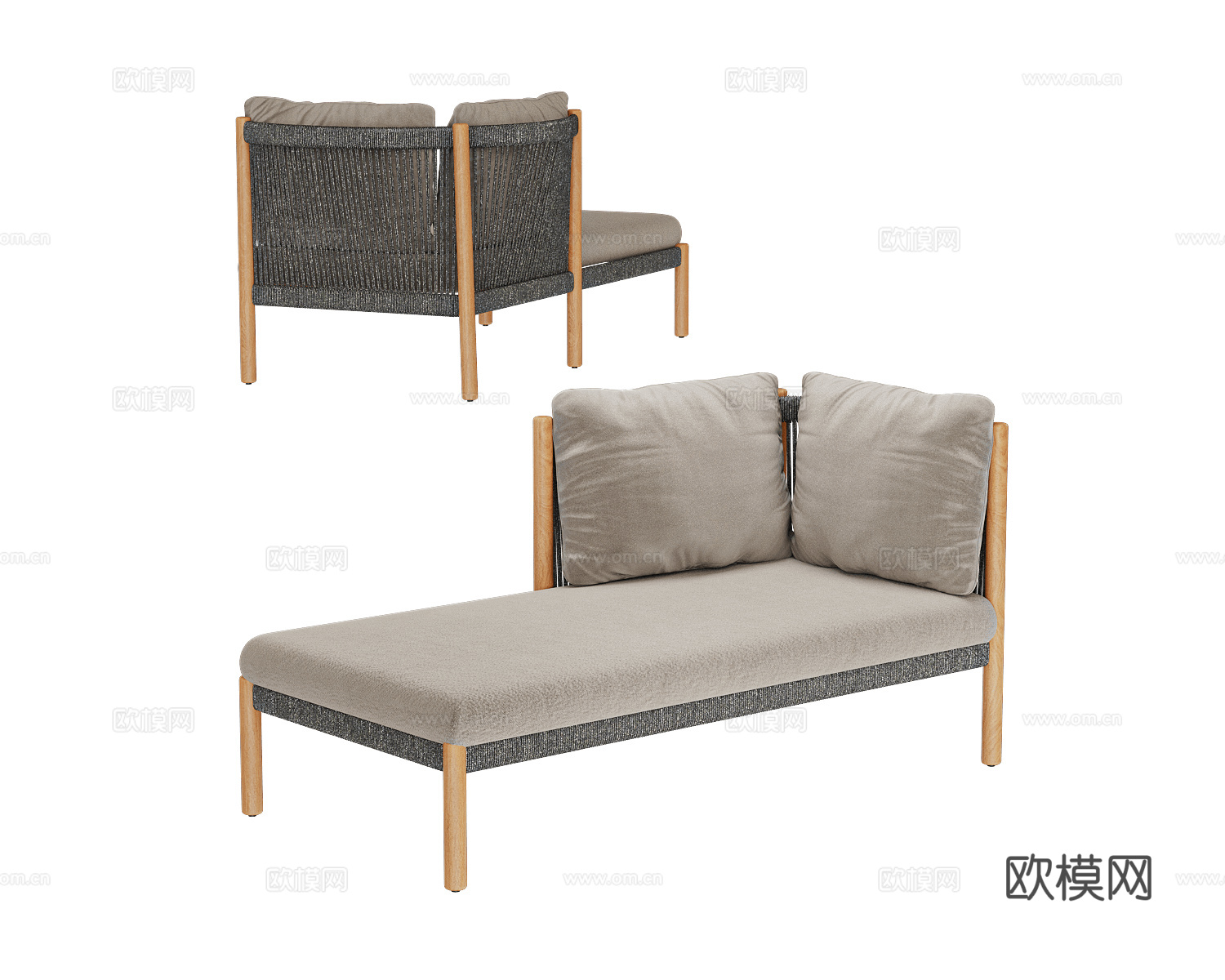 Vincent Sheppard 贵妃椅3d模型下载