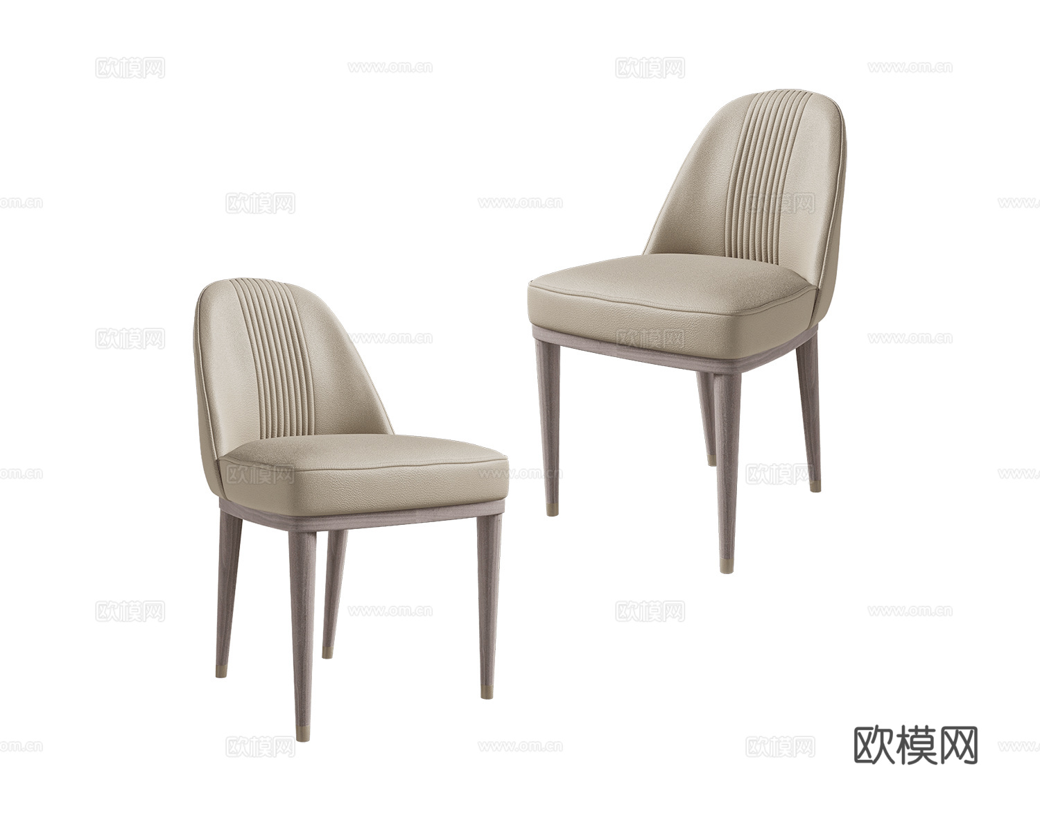 CPRN HOMOOD 意式餐椅3d模型下载