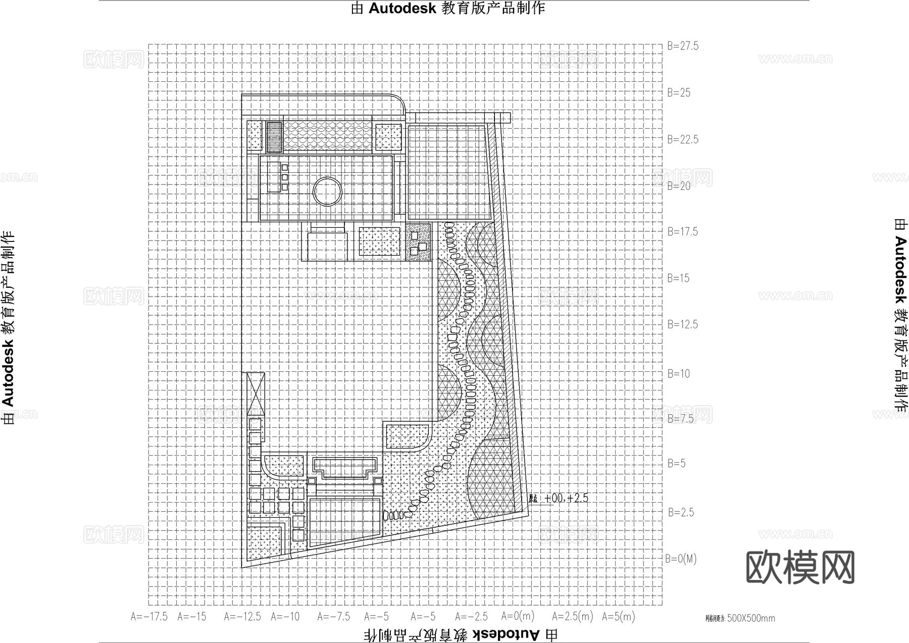景观庭院CAD施工图cad施工图