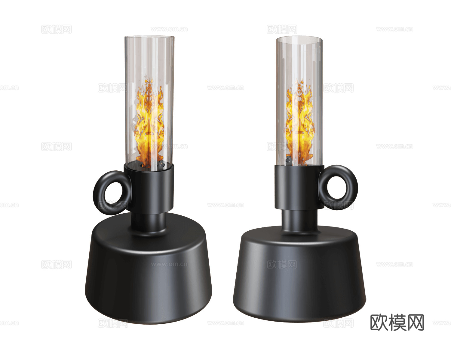 Fatboy 烛台灯3d模型下载