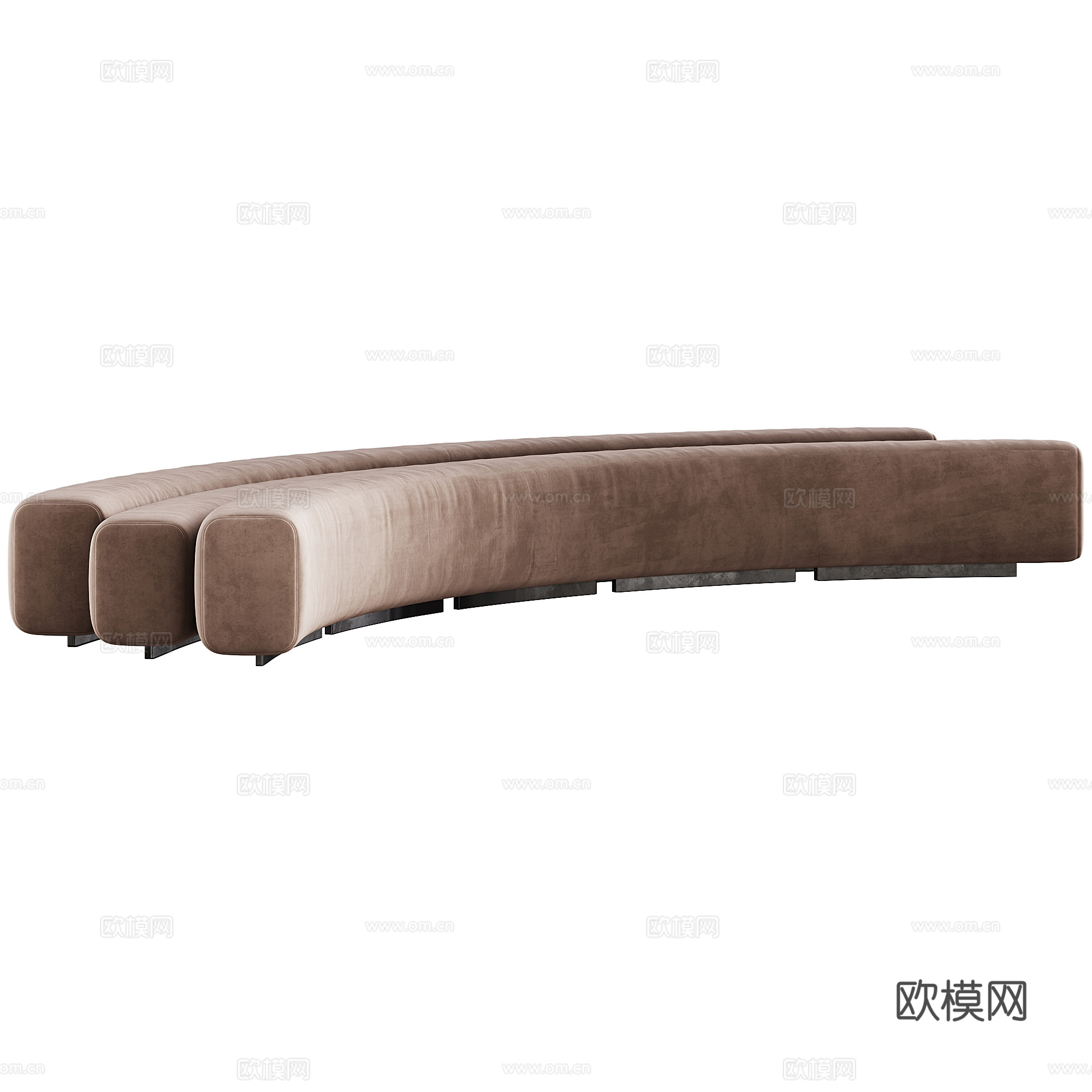 Lacividina现代沙发  组合沙发 布艺沙发 多人沙发3d模型下载（渲染图4）