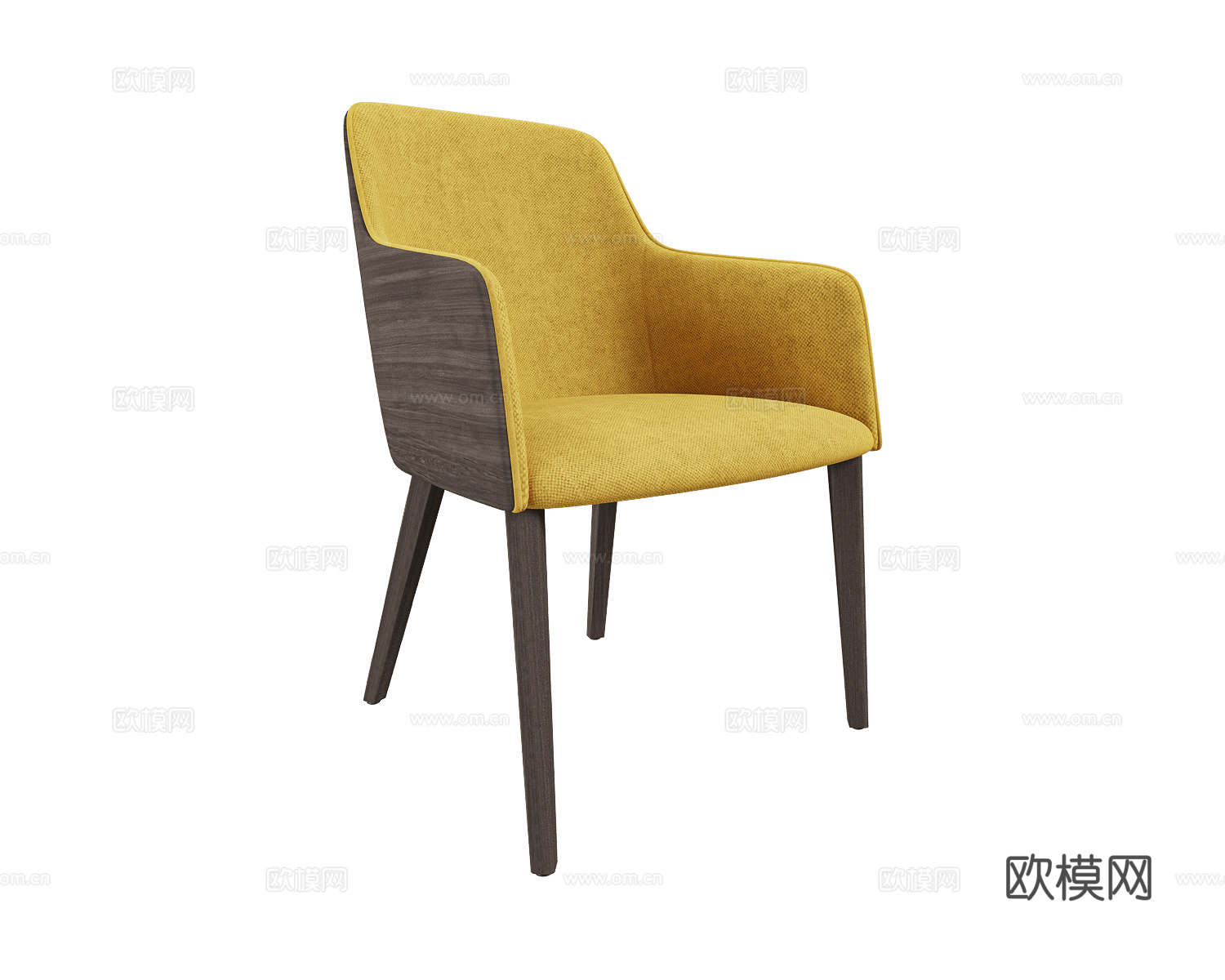 B&T Design 餐椅3d模型下载（渲染图2）