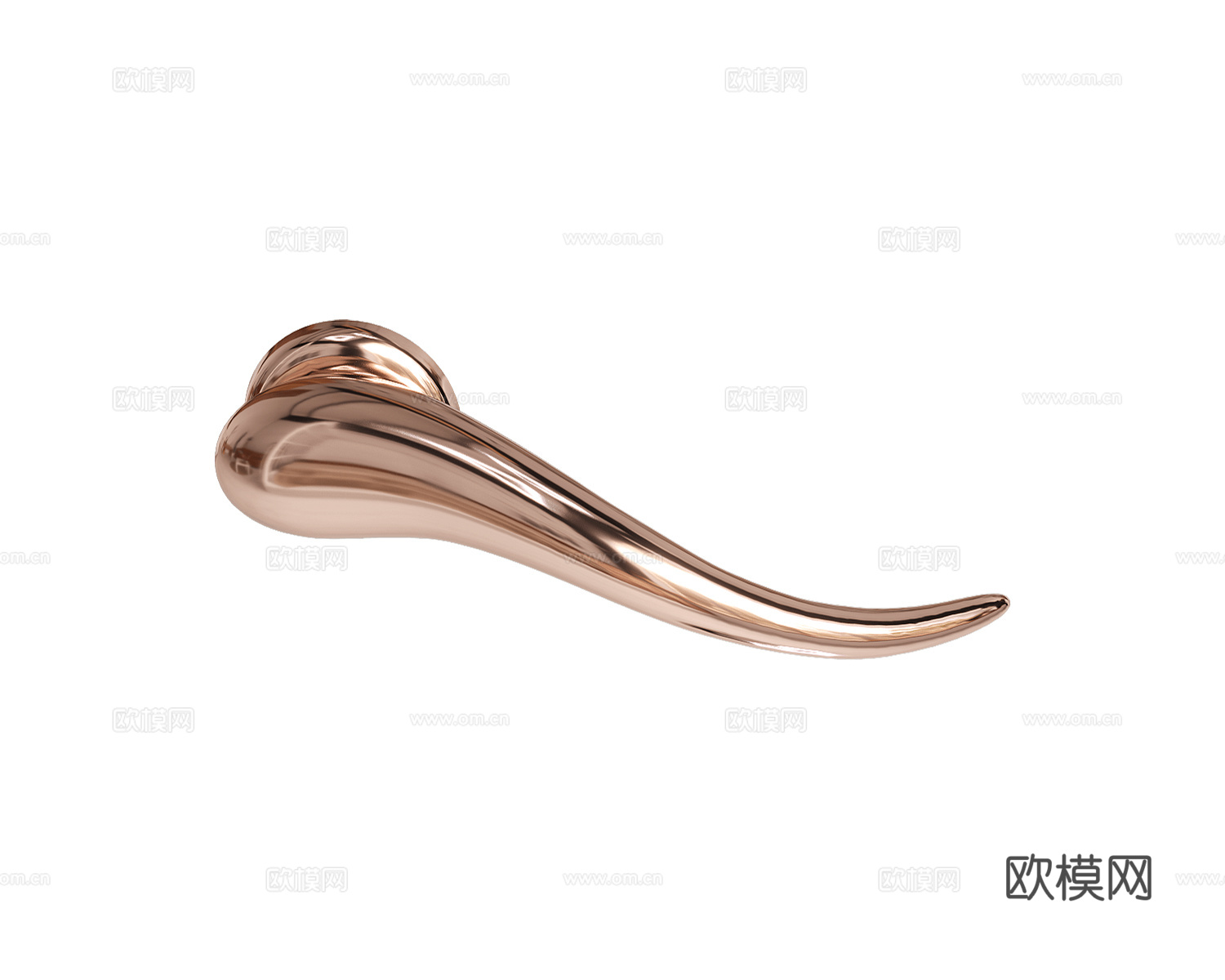 Kleis 门把手3d模型下载（渲染图1）