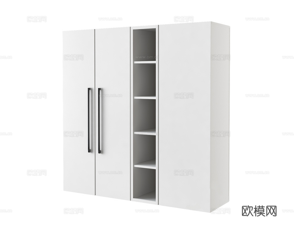 IKEA 衣柜3d模型下载