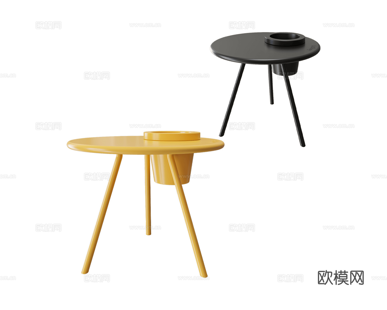 Fatboy 角几3d模型下载