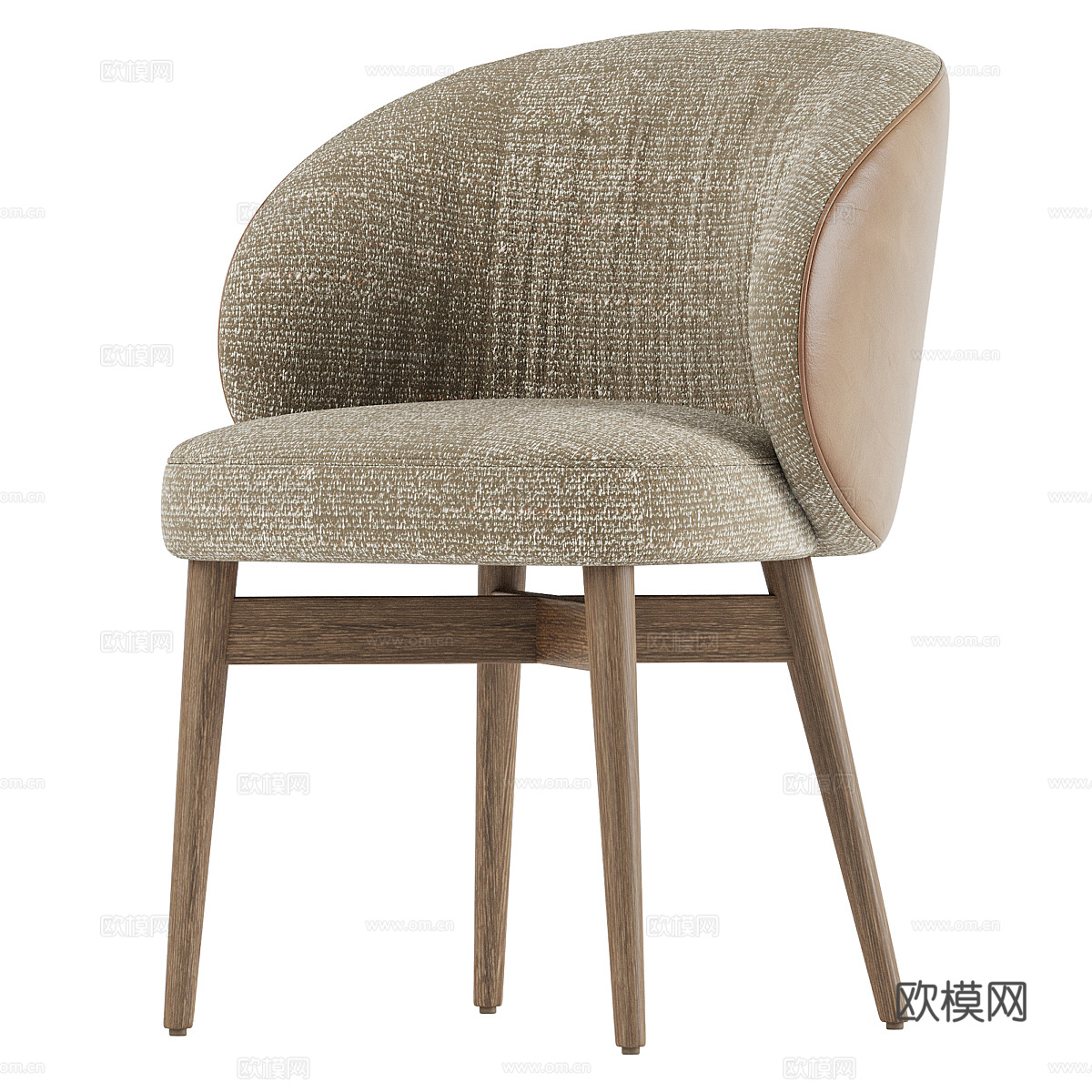 现代意式 Domkapa Norah 椅子3d模型下载（渲染图4）