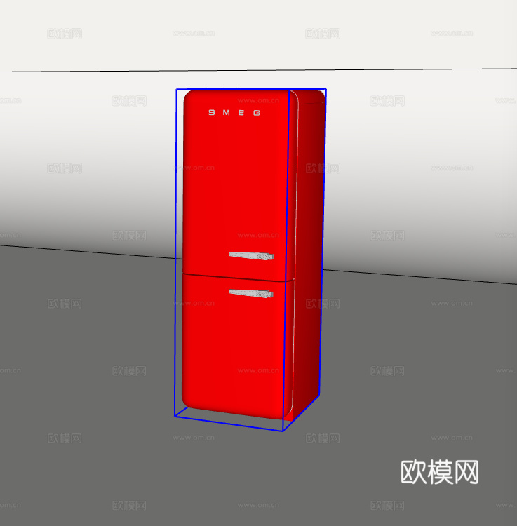 冰箱su模型