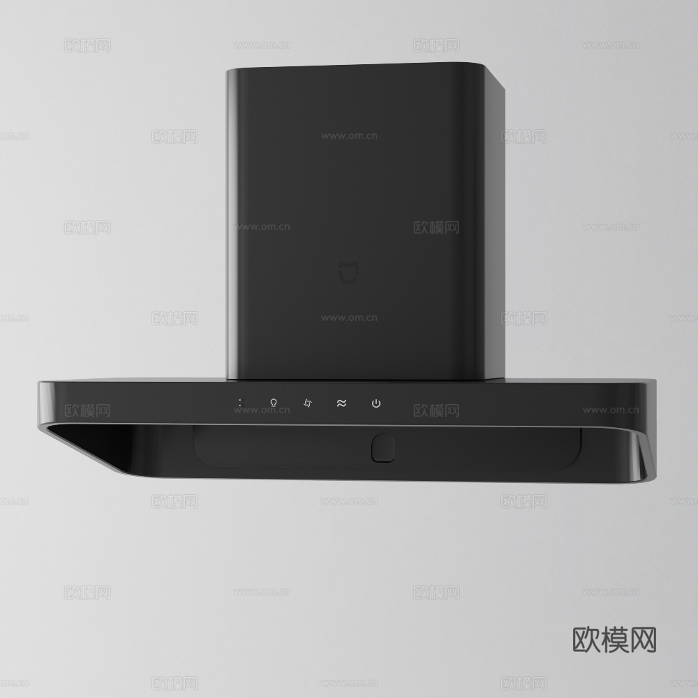 吸油烟机su模型