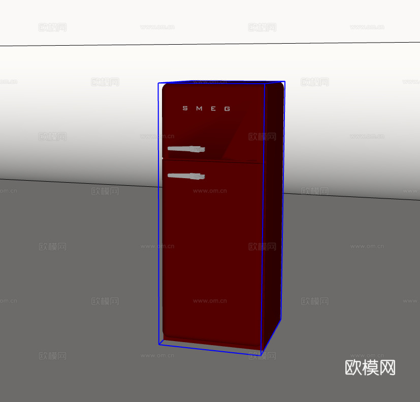 冰箱su模型