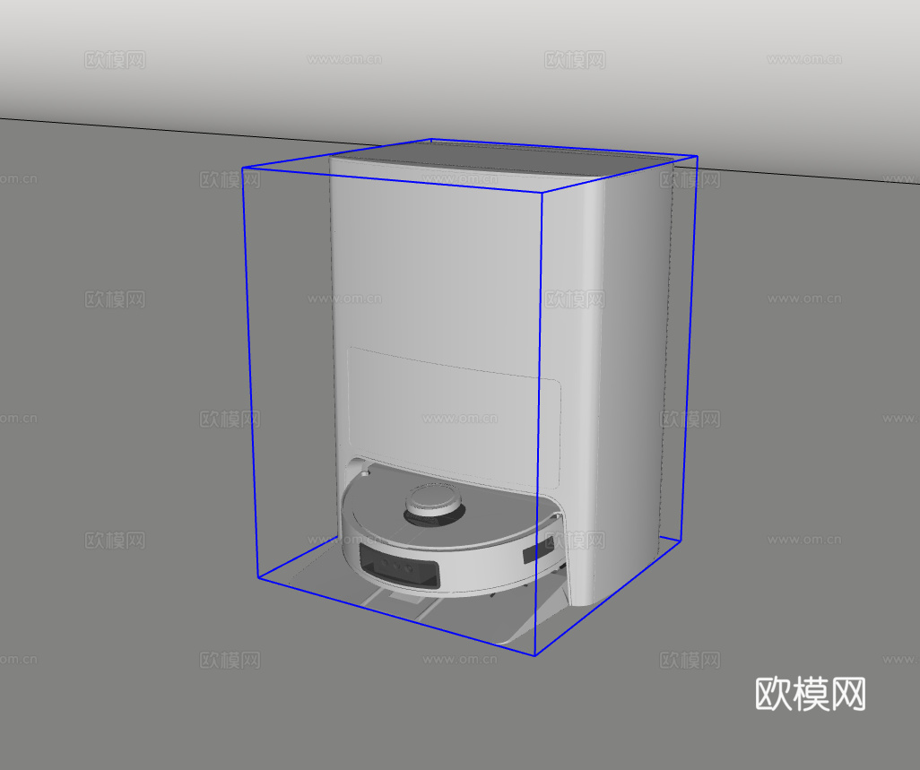 扫地机器人su模型