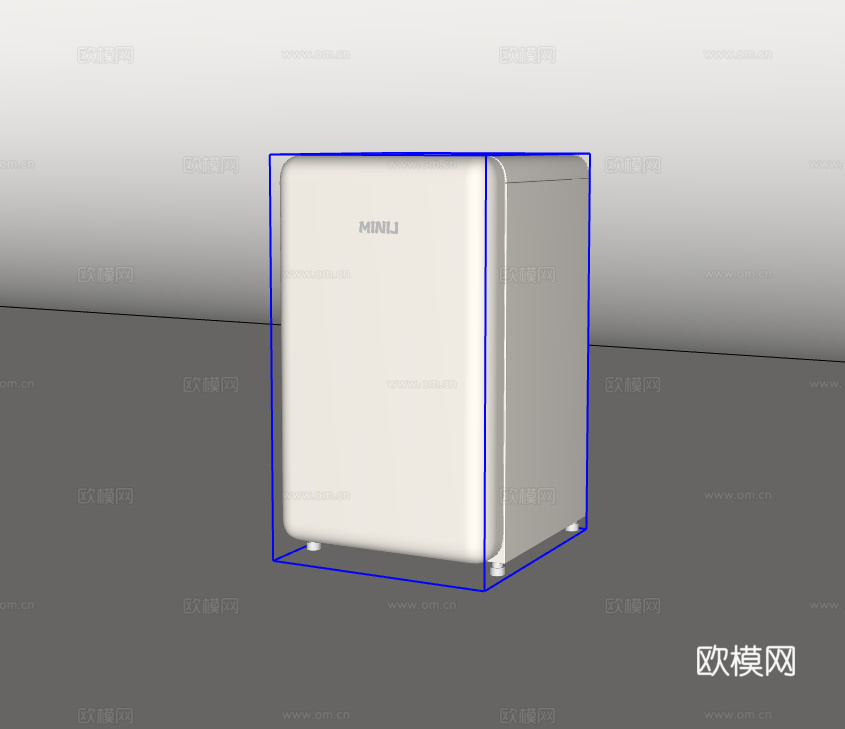 冰箱su模型