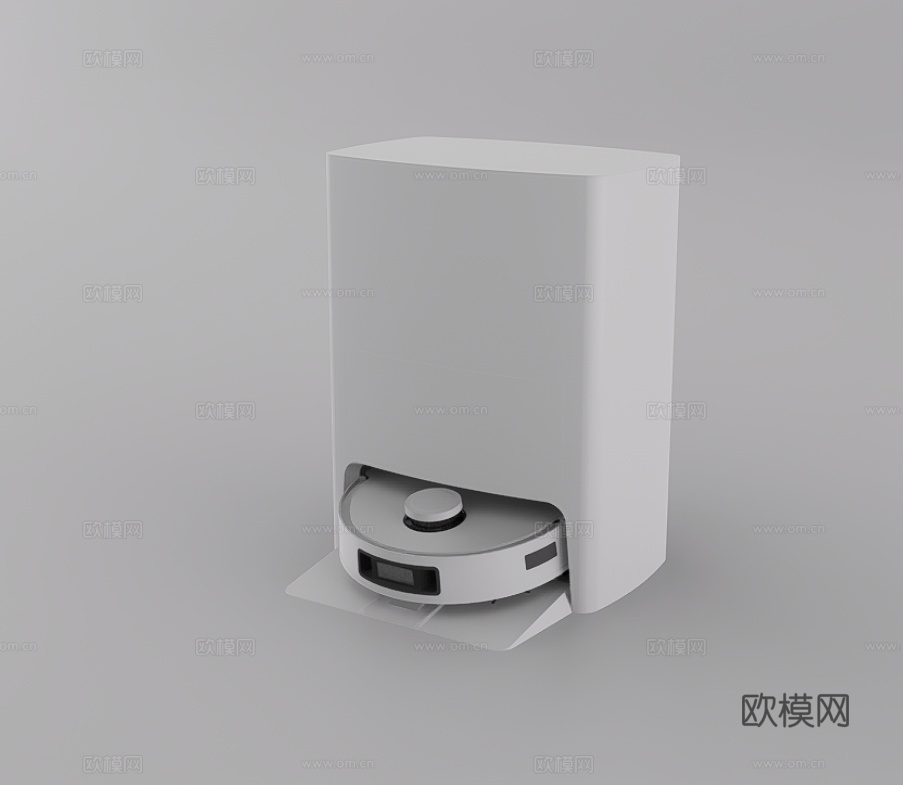 扫地机器人su模型