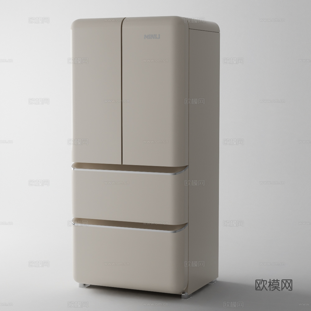 冰箱su模型