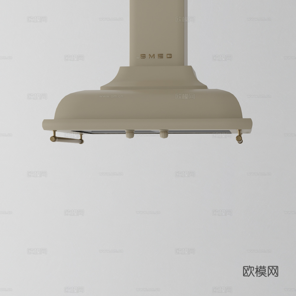吸油烟机su模型