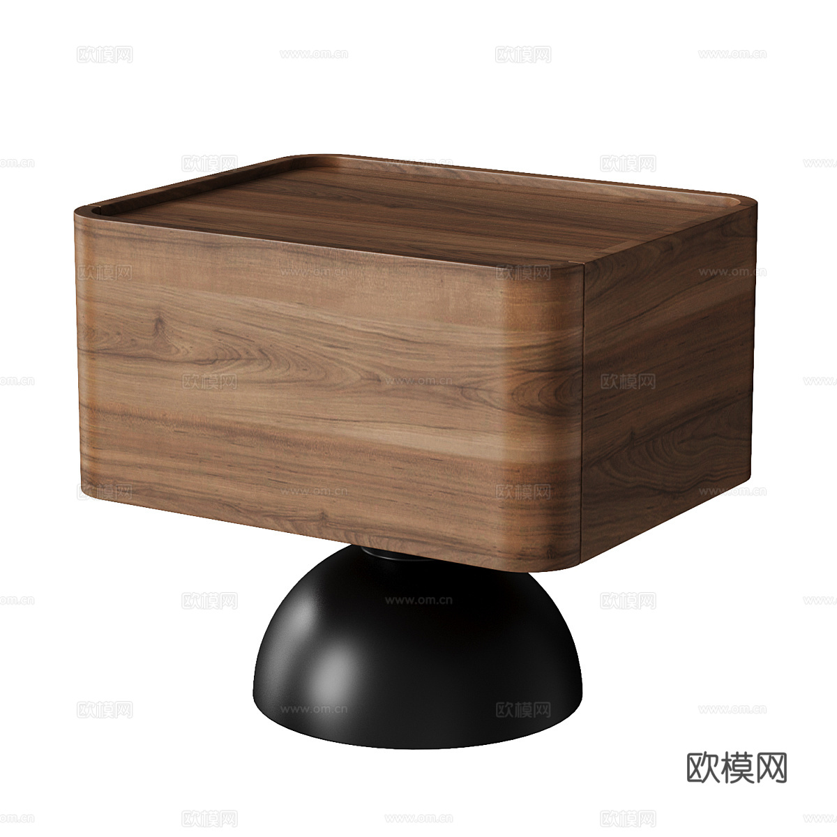 床头柜3d模型下载