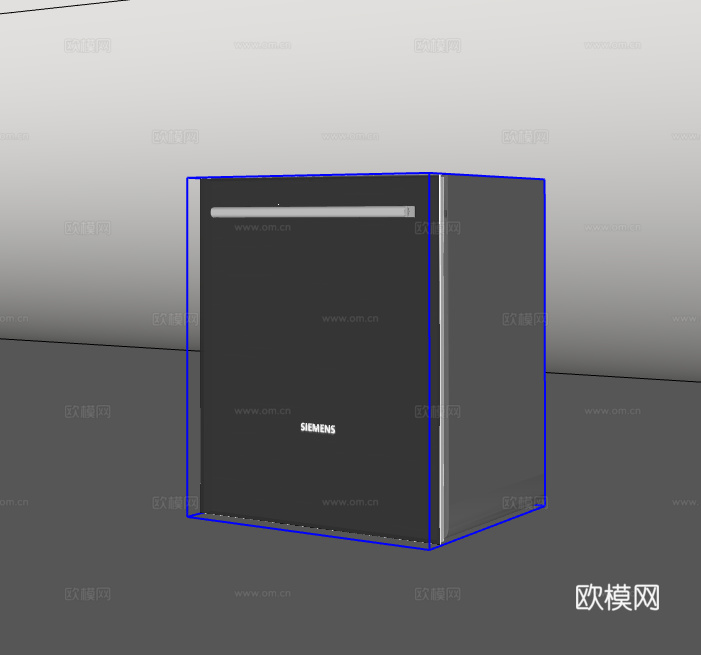 洗碗机su模型