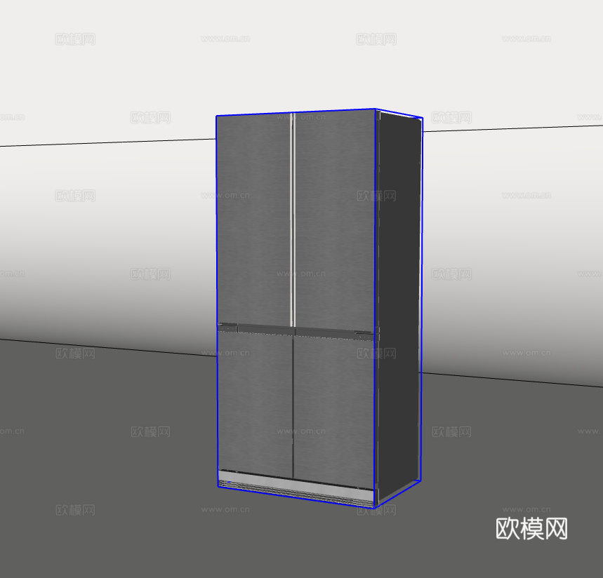 冰箱su模型
