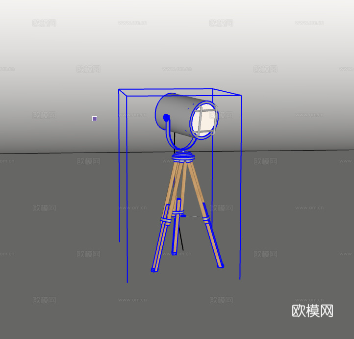 舞台灯su模型