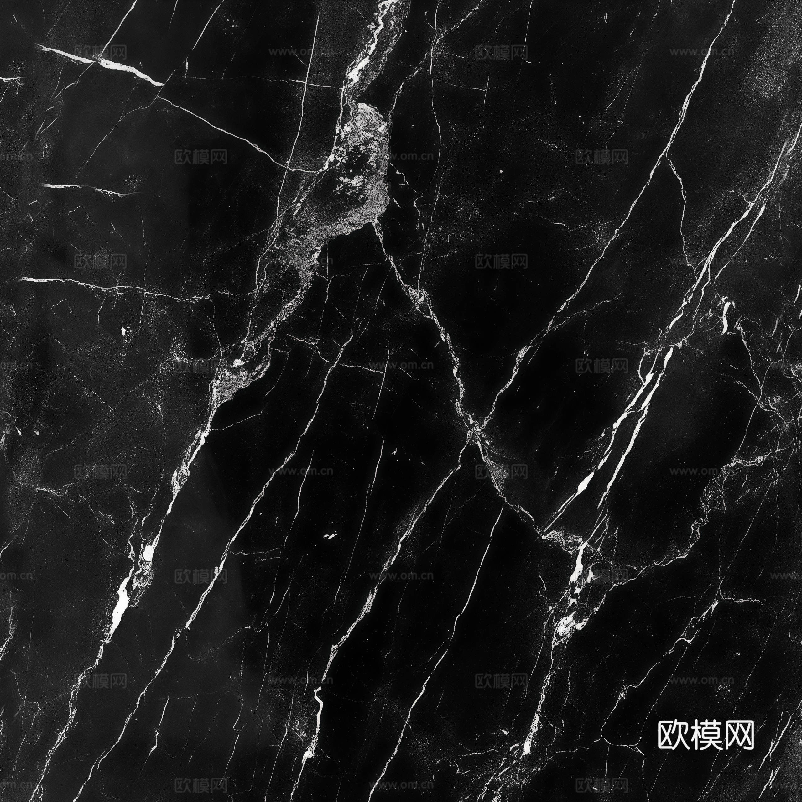 现代深色大理石贴图