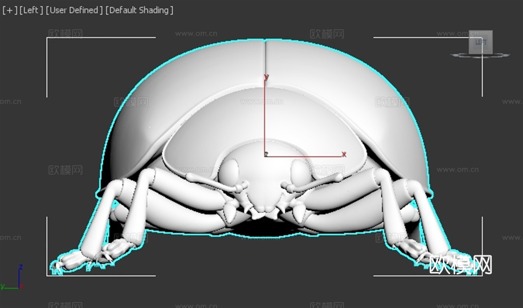 七彩瓢虫 甲虫 昆虫 写实 手办 3D打印3d模型下载（渲染图3）