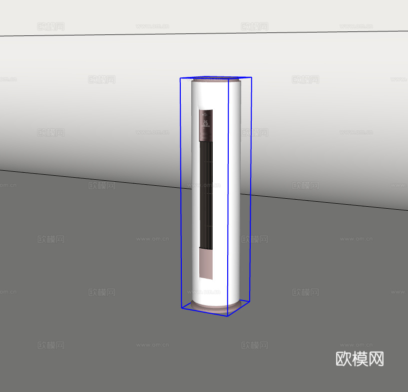 立式空调su模型