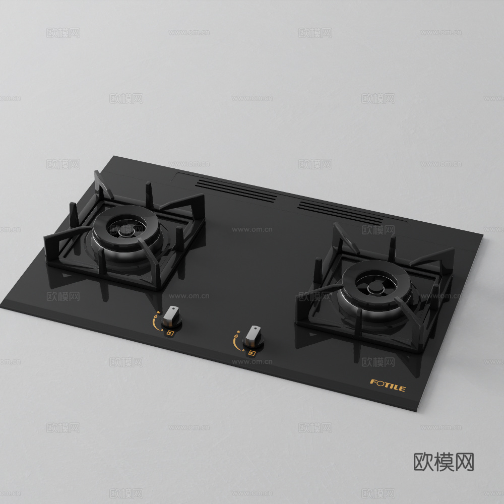 灶台su模型