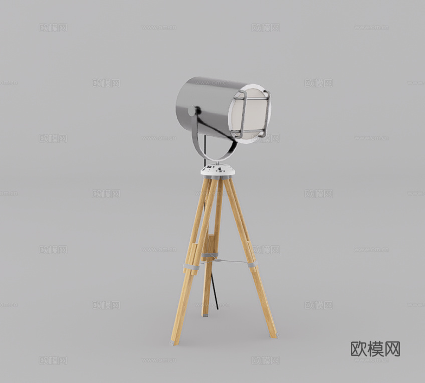 舞台灯su模型